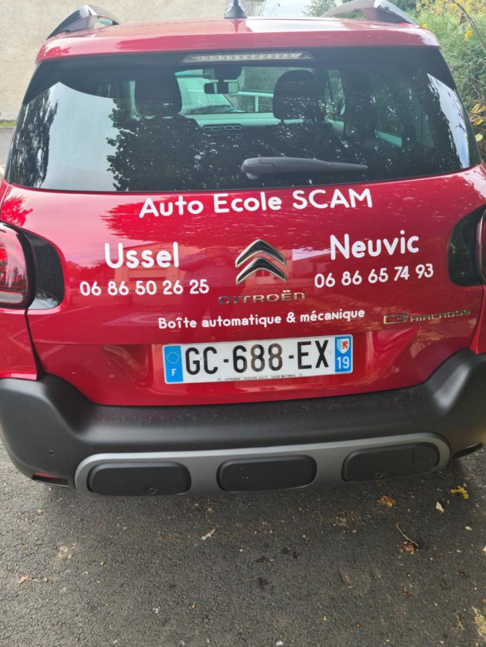 C3 aircross BVA Auto ecole Ussel et Neuvic